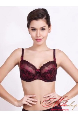 Бюстгальтер Lanny Mode 11577 бордовый